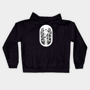 Paddle board Kids Hoodie